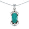 Southwest Turquoise Sterling Silver Snake Chain Necklace Set JX129165